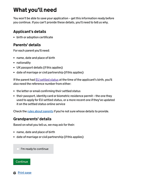 EU settled status content